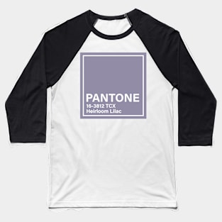 pantone 16-3812 TCX Heirloom Lilac Baseball T-Shirt